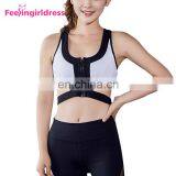 High Quality Yoga Zipper Closure Front Dropship Sports Bra