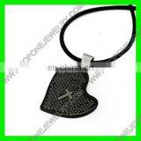 2014 Latest Design Lifetime HEART CROSS Stainless Steel Cross Pendants China Best Steel Jewelry Manufacturer thumbnail-1