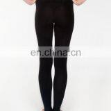 Black Active Wear Pattern Gym Yoga Pants Wholesale thumbnail-2