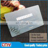 2017 Hot Sell High Quality Manufacturer Transparent Plastic Business Card thumbnail-5