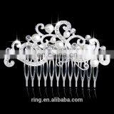 Wedding Bridal Pearl Hair Pins Flower Crystal Hair Clips Bridesmaid Jewelry Wedding Bridal Accessories Hair Jewelry