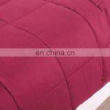 100% Cotton Material Sensory Weighted Blanket 15lbs Customized Gravity Blanket With Minky Duvet Cover /glass Beads thumbnail-1