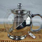 1200ml Glass Teapot With Infuser,big Volume 6406