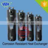 WHC-10.0EC Titanium Tube PVC Shell Heat Exchanger Price thumbnail-1