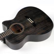 LS-130TBK Acoustic Guitar Black Color 40 Inch Guitar Factory Wholesale OEM High Quality Guitar With Cheap Price thumbnail-3
