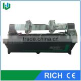 High pressure pump waterjet for glass ceramic marble with double cutting head