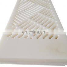 UHMWPE Suction Box Cover Dewatering Elements Vacuum Forming Boards
