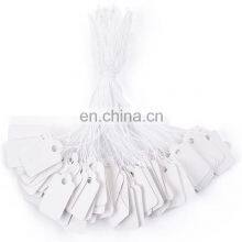 Custom Logo Product Price Hangtag Paper Gift Swing Wig Jewelry Garment Hang Clothes Tags for Clothes