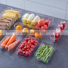 Kitchen Plastic Drawer Containers Food Egg Holder Lid Fresh-keeping Refrigerator Fridge Organizer Container Set Egg Storage Box thumbnail-5