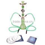 2016 Hot Selling JYH04 Green Wholesale Glass Hookah Shisha thumbnail-2