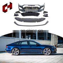 CH Hot Selling Vehicle Modification Parts Grilles Trunk Wing Led Tail Lights Conversion Bodykit For Audi A7 2019-2021 To Rs7 thumbnail-5