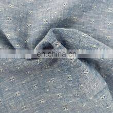 LINEN/COTTON YARN DYED FABRIC,HIGH QUALITY NOVELTY DOBBY CHECK thumbnail-4