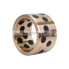 TCB500 Chinese Hot Seller Graphite Copper Alloy Solid Lubricating Bear Made of CuZn25Al5Mn4Fe3 Good Capacity of Casting Bushing thumbnail-2