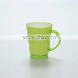 Reusable Cartoon Plastic Cups --Green thumbnail-3