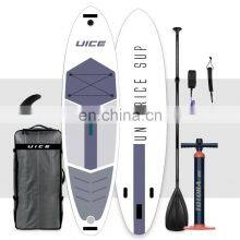 UICE Inflatable Paddleboard Double Layer Cool-Looking Board Isup Paddle Board Custom Paddle Surf Board
