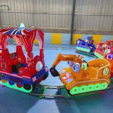 Amusement Theme Park Indoor Outdoor Small Mini Diameter Engineering Car Track Train thumbnail-4