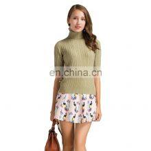 Женский свитер в препи-стиле с воротником thumbnail-1