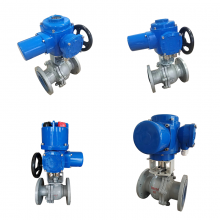 Q942F-16P Part-Turn Electric 90 Degree Electric Actuated Ball Valves thumbnail-1