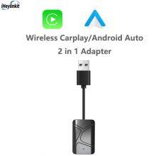 Popular Carplay Box Wired to Wireless CarPlay Android Auto 2 in 1 Adapter thumbnail-2