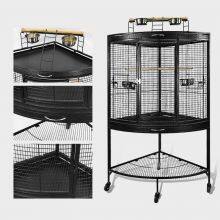CORNER CAGE Play Top Style Bird Cage Parrot Cage Large Macaw Cage 63x63x145cm thumbnail-5