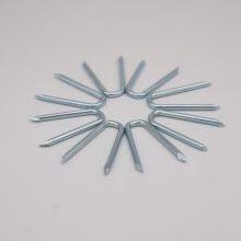 Q195 Carbon Steel U Type Nails for Fence Staples With Zinc Plating thumbnail-1