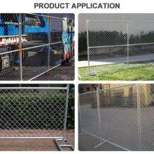 Chain Link Temporary Fence for Warehouse Security With 2.0m Panel Length thumbnail-2