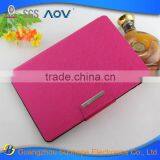 Wholesale Pearl Grain Metal Buckle PU Leather Mobile Cell Phone Cover Case for Apple for Ipad Air 2