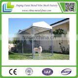 China - Fully Welded 1 3/8" O.D. Glavanized Tubing Frames 4 x 4 x 6 H Complete Kennel thumbnail-5