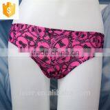 Laser Cut Underwear, Women Underwear, Bonded Waistband and Leg Open thumbnail-1