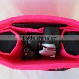 Leather Material and Soft Bag Type Pink Dslr Camera Bag for Girl thumbnail-6