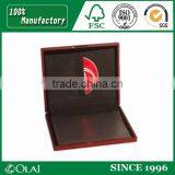 Rigid Wooden CD Box With A Living Hinge