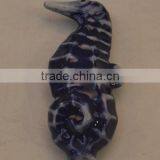 Marine Series of Embossed 3D Ceramic Home Decor Hippocampus Pendants thumbnail-1