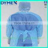 Over the Head,Thumb Up,Open Back AAMI 3 Impervious Gown thumbnail-3