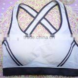 Cotton Spandex Tight Sexy Bra Custom Sports Top Women thumbnail-2