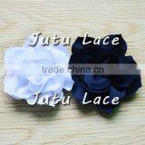 3.5inch Lotus Artificial Flower in Purple for Clothes Flower/ Hair Clip/Pin Brooch/- 20colors for Choose-Satin Lotus Flowers thumbnail-5