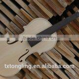 Quality Solid Wood Flamed Cello Unfinished White Cello 4/4 Made in China TL012 thumbnail-2
