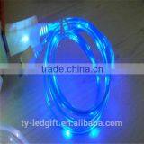 Factory Direct Sale Custom Logo Usb Charge Line Colorful USB Led Cable thumbnail-1
