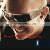 New With Bluetooth Headset 2 in 1 Adjustable Polarized UV 400 Sun Glass Bone Conduction thumbnail-1