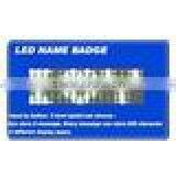 Led Badge , Led Buckle