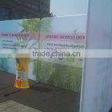 3*3 Backdrop Fashionable Aluminium Tube and Tension Cloth Display