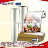 Printing Wide Rolling Paper With 128 Gsm 44 Inch X 45 Meters