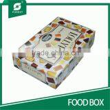 IVORY CARDBOARD PAPER FOOD BOX FOR SNACKS thumbnail-1
