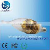 High Brightness High Power 3w LED Candle Lamp