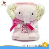 EN71 Standard Good Quality Plush Baby Blanket Custom Coral Fleece Blanket