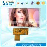 SAEF Lcd Panel 800x480 Dots TFT Display High Brightness 5.0 Inch Screen With RGB Interface 40 Pins thumbnail-1