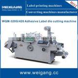 WQM-420 Roll to Roll / Roll to Sheet / Label Die Cutting Machine With Hot Stamping / Lamination / Punching Function