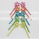 New Flower Pearl Hairpin for Girls Alloy Hair Claw Colorful Kids Hair Clips and Grips thumbnail-5