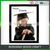 Black Desk Mountable Certificate Picture Frame thumbnail-1