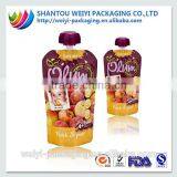 Made by China Supplier!Laminated Plastic Liquid Stand up Pouch With Spout for Snack Food thumbnail-1