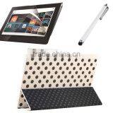 Colorful Dot Polka Folio Flip Stand Leather Case For SONY Xperia Tablet Z 10.1" thumbnail-1